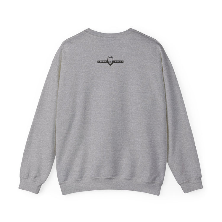 FITBULL Gym Graphic Crewneck Sweatshirt — Pitbull Gym Vintage Weightlifting