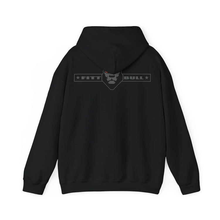 FITBULL Graphic Hoodie — Chains Pitbull Vintage Gym Pullover