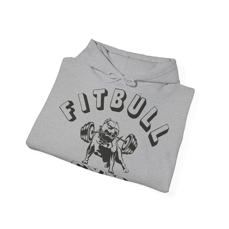 FITBULL Gym Graphic Hoodie — Pitbull Gym Vintage Weightlifting