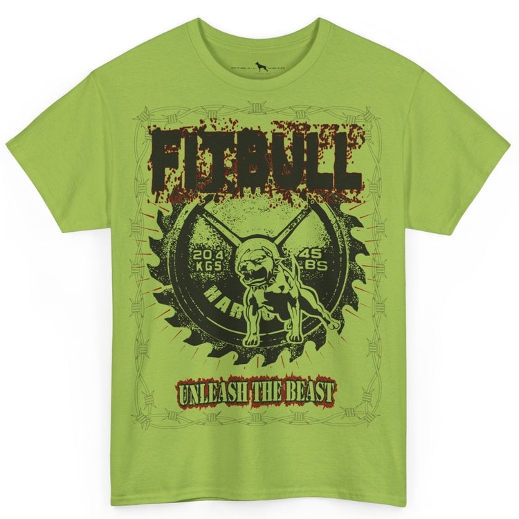 Kiwi Green t-shirt with graphic design and text on a white background