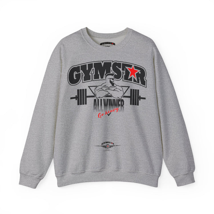 GYMSTAR Graphic Sweatshirt — Bad Attitude Retro Bodybuilding Crewneck