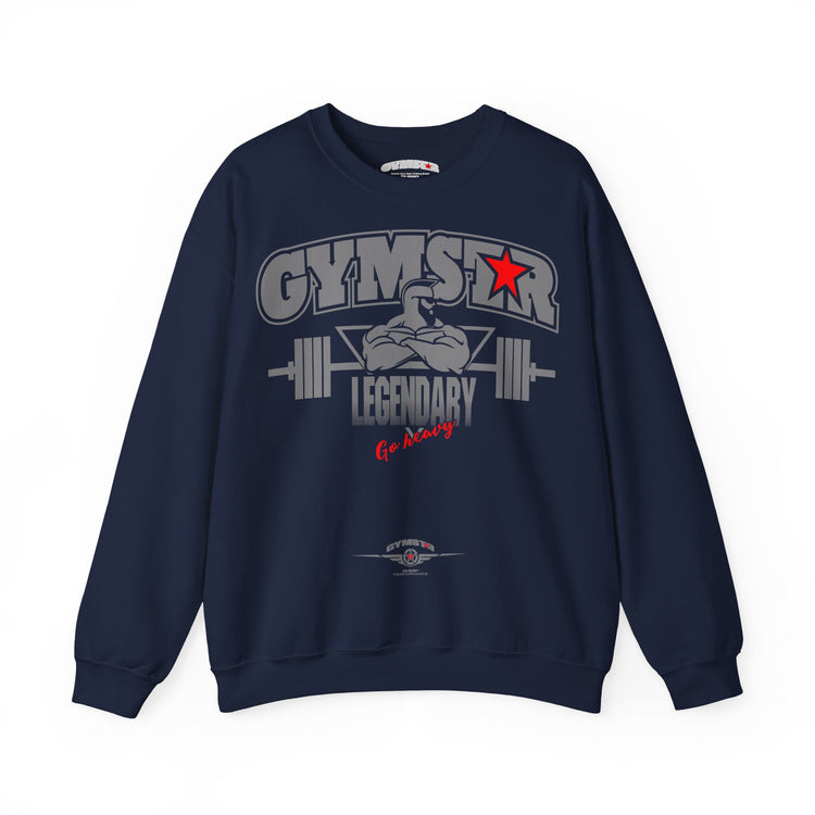 GYMSTAR Graphic Sweatshirt — Bad Attitude Retro Bodybuilding Crewneck