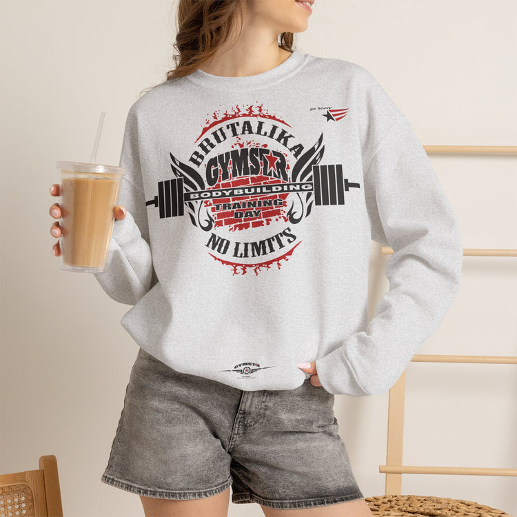 GYMSTAR Brutalika Unisex Crewneck Gym Sweatshirt