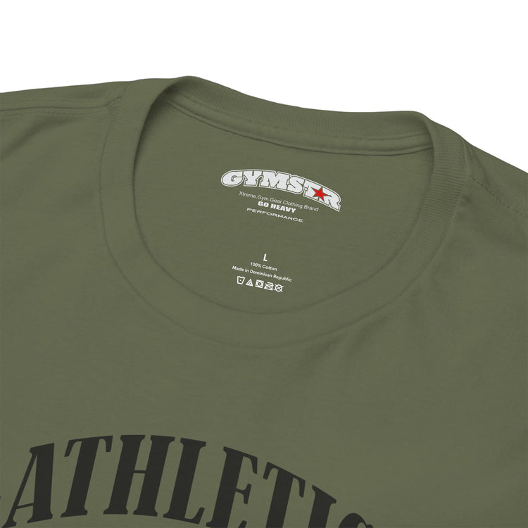 GYMSTAR Athletic Barbell T-Shirt — Vintage Gym Weightlifting Tee