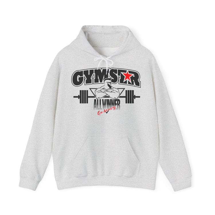 GYMSTAR Graphic Hoodie — Bad Attitude Barbell Bodybuilding Sweatshirt