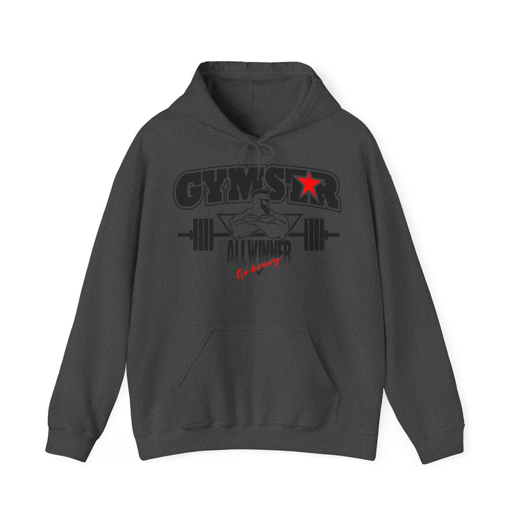 GYMSTAR Graphic Hoodie — Bad Attitude Barbell Bodybuilding Sweatshirt