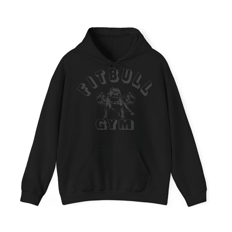 FITBULL Gym Graphic Hoodie — Pitbull Gym Vintage Weightlifting