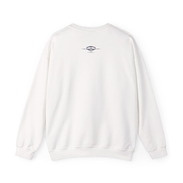 GYMSTAR Athletic Crewneck Sweatshirt — Gym Weightlifting Barbell Design