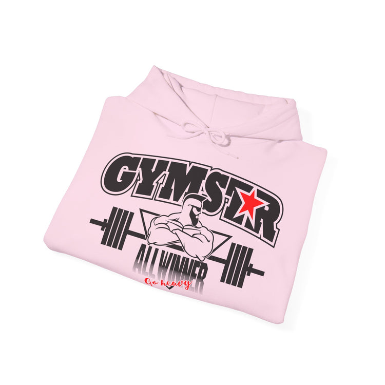 GYMSTAR Graphic Hoodie — Bad Attitude Barbell Bodybuilding Sweatshirt