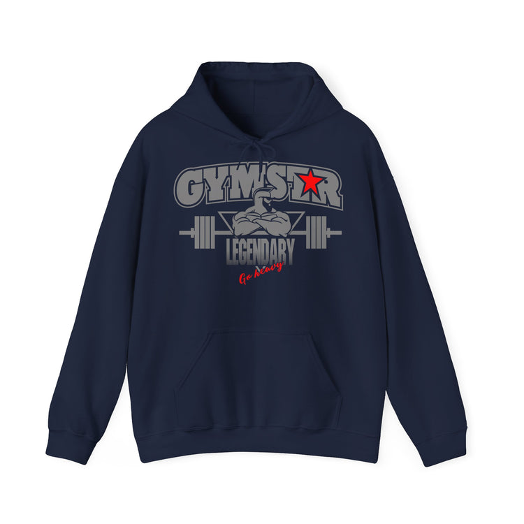 GYMSTAR Graphic Hoodie — Bad Attitude Barbell Bodybuilding Sweatshirt