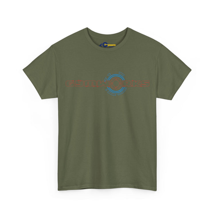 GYMWORKS Tee / FOCUS — Minimalist Gym T-Shirt for Training