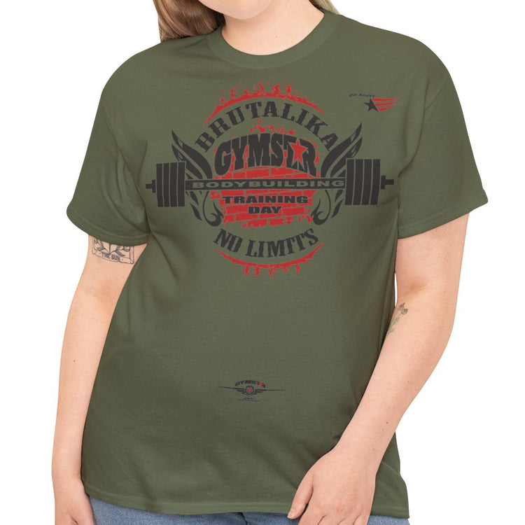 Person wearing a green t-shirt with 'I choose focus over influence' text on a white background