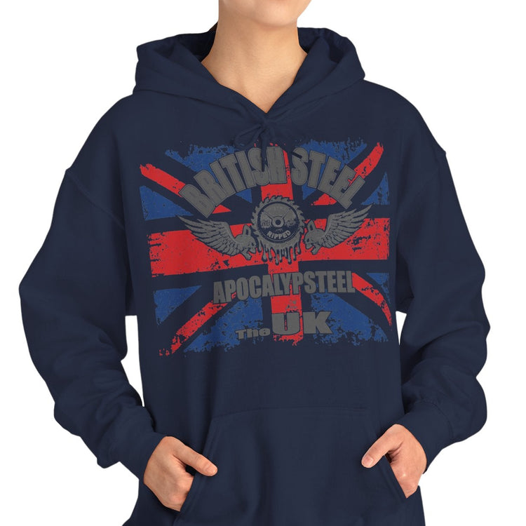 GYMSTAR British Steel Unisex Gym Hoodie