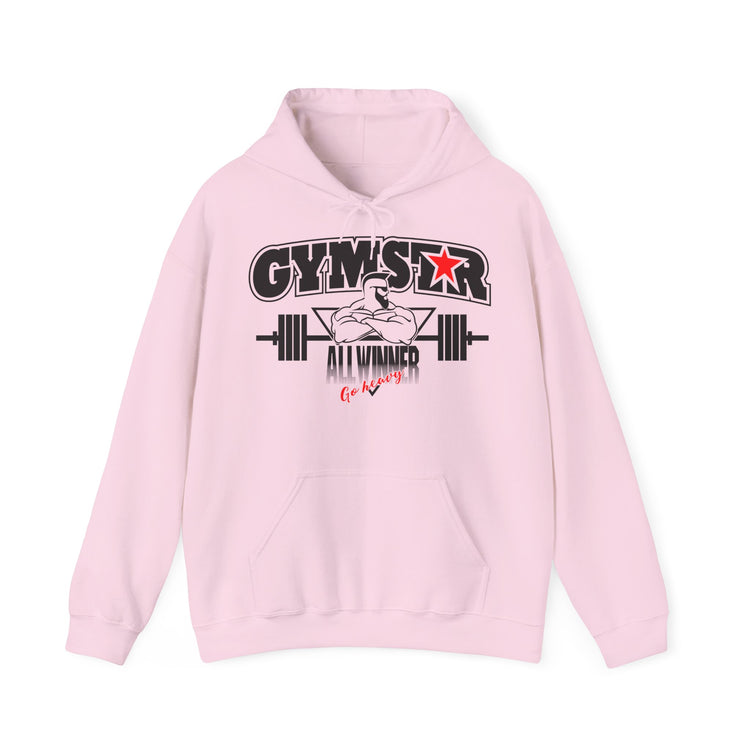 GYMSTAR Graphic Hoodie — Bad Attitude Barbell Bodybuilding Sweatshirt