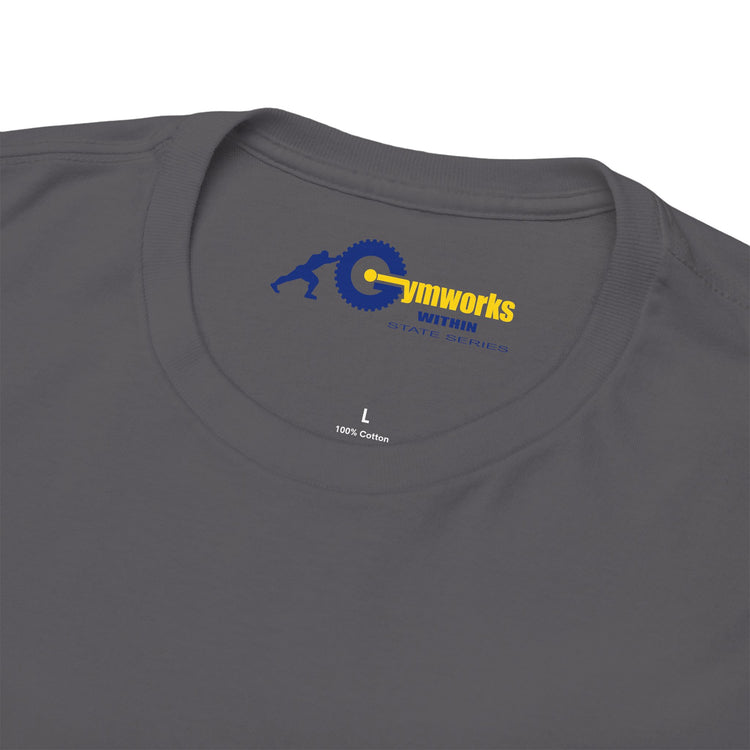 GYMWORKS Tee / FOCUS — Minimalist Gym T-Shirt for Training
