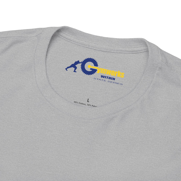 GYMWORKS Tee / FOCUS — Minimalist Gym T-Shirt for Training