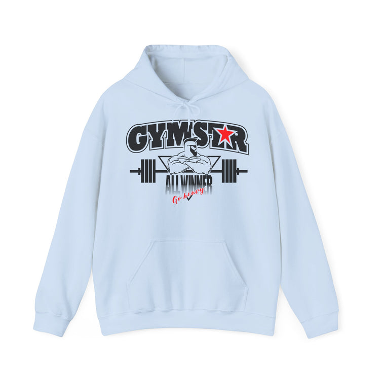 GYMSTAR Graphic Hoodie — Bad Attitude Barbell Bodybuilding Sweatshirt