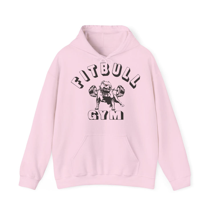 FITBULL Gym Graphic Hoodie — Pitbull Gym Vintage Weightlifting