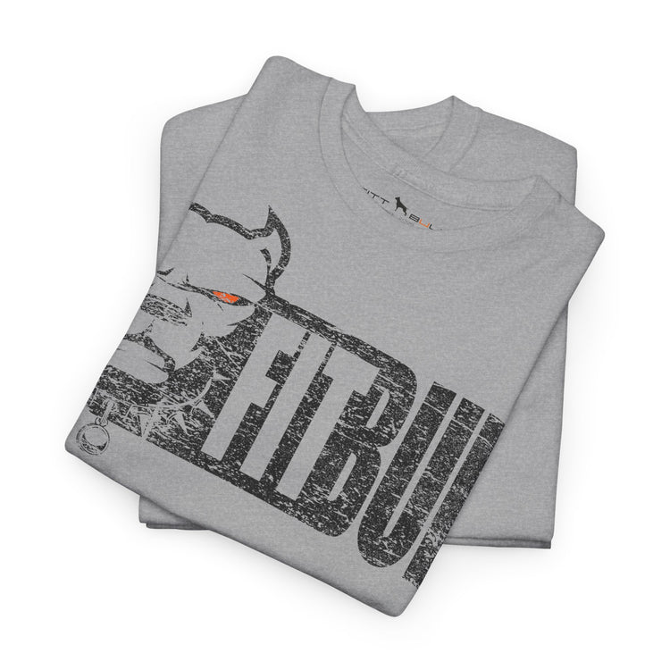 FITBULL Gym Graphic Tee – Bodybuilding Dog Design