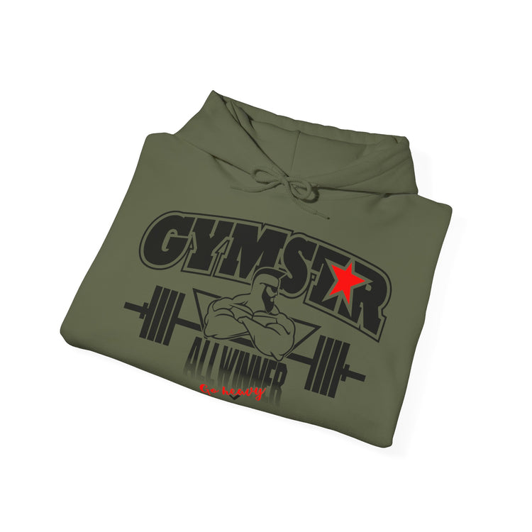 GYMSTAR Graphic Hoodie — Bad Attitude Barbell Bodybuilding Sweatshirt