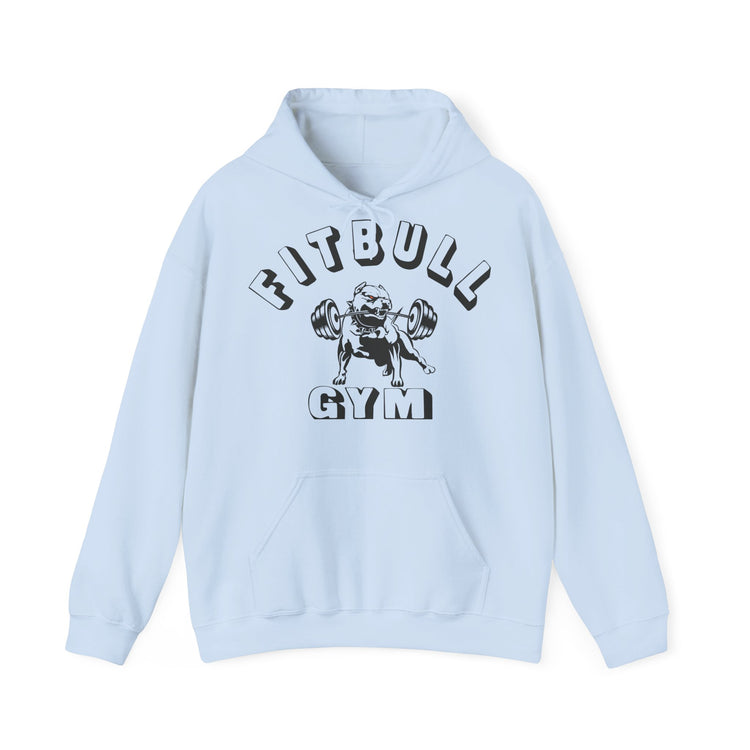 FITBULL Gym Graphic Hoodie — Pitbull Gym Vintage Weightlifting