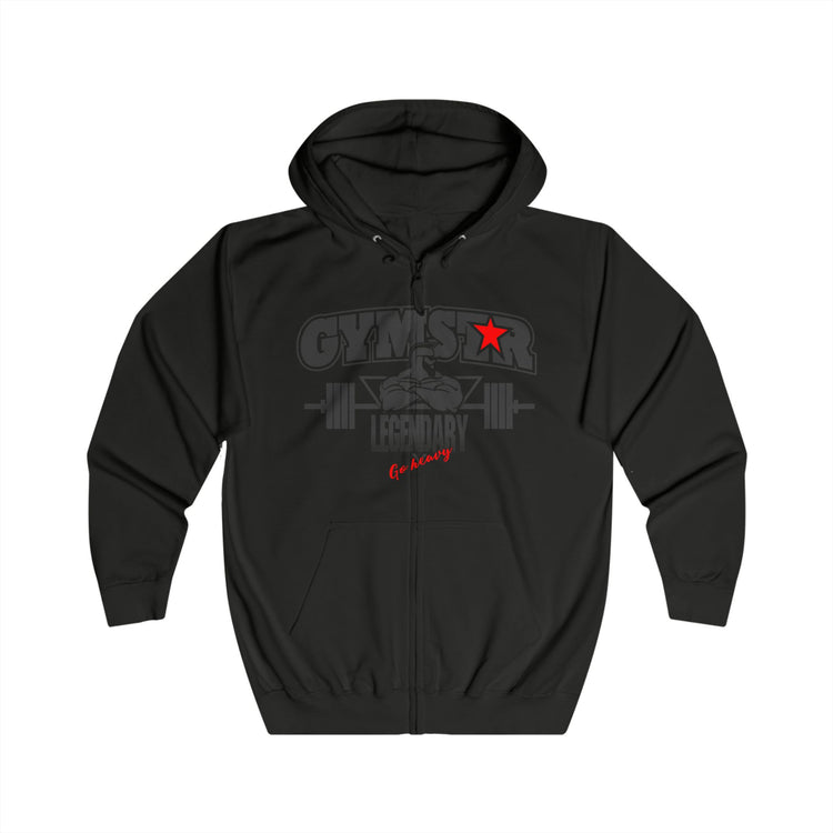 GYMSTAR Zip Hoodie — All Winner Bodybuilding Full-Zip Sweatshirt