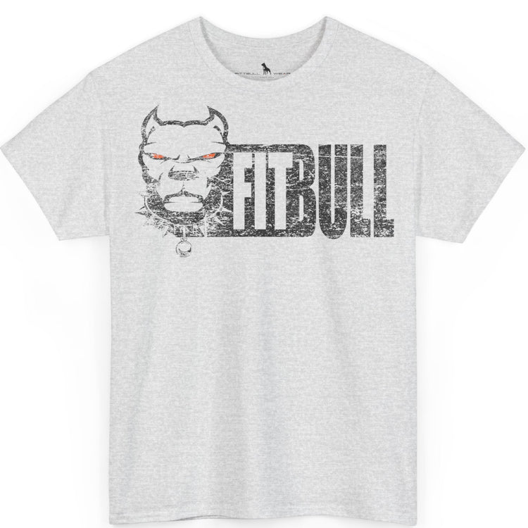 Fitbull fitness Heavy Cotton Tee - Comfortable Workout Shirt, Gym Wear