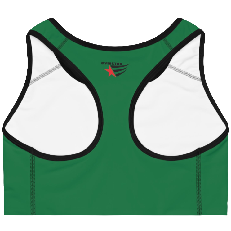 Yoga Sports Bra Gymstar in Forest Green