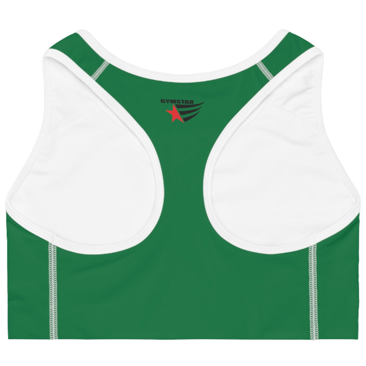 Yoga Sports Bra Gymstar in Forest Green