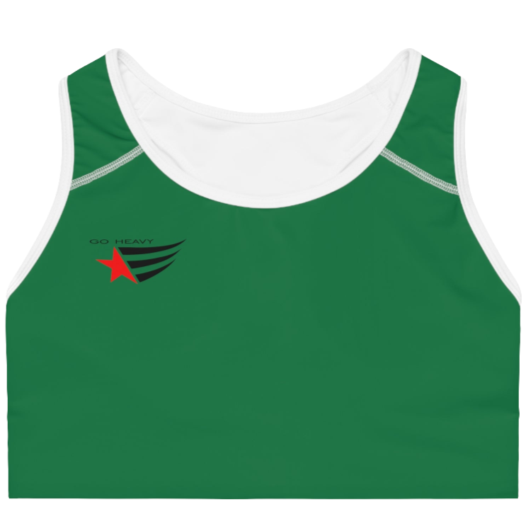 Yoga Sports Bra Gymstar in Forest Green