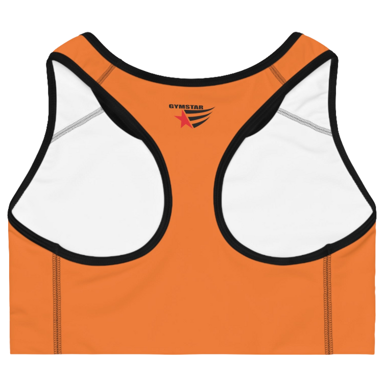 Fitness Yoga Sports Bra  Gymstar Vivid Orange