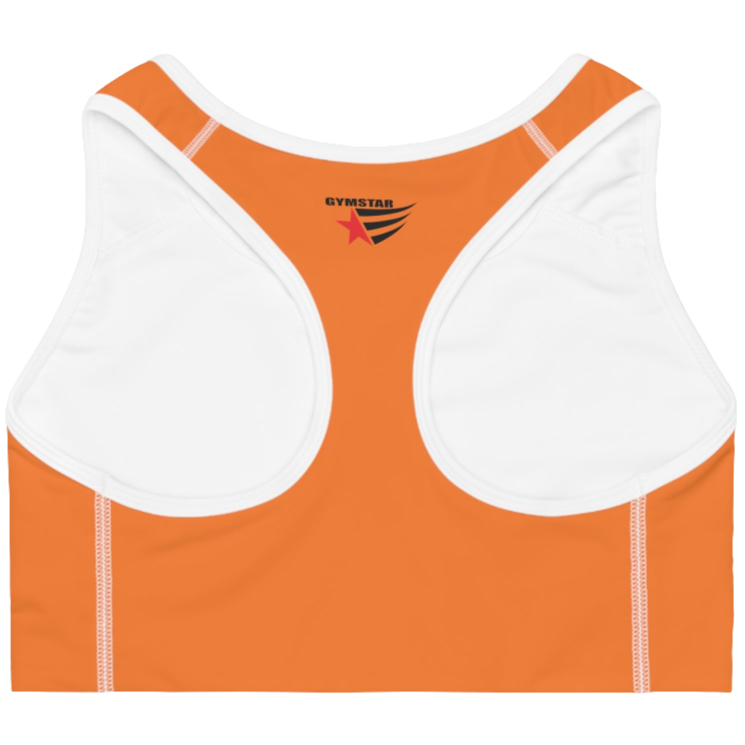Fitness Yoga Sports Bra  Gymstar Vivid Orange
