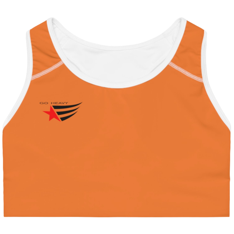 Fitness Yoga Sports Bra  Gymstar Vivid Orange