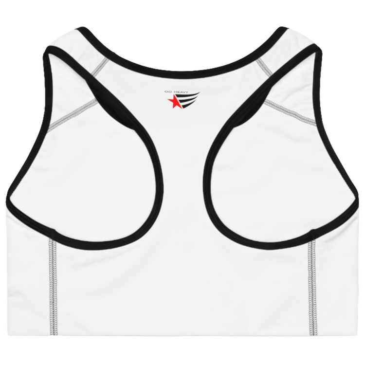 Fitness Yoga Sports Bra  Gymstar Xtreme  in Brilliant White