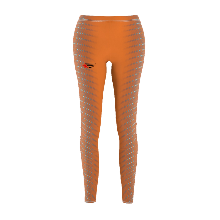 Gymstar Orange Ombre High-Waisted Leggings | Women’s Yoga & Workout Pants