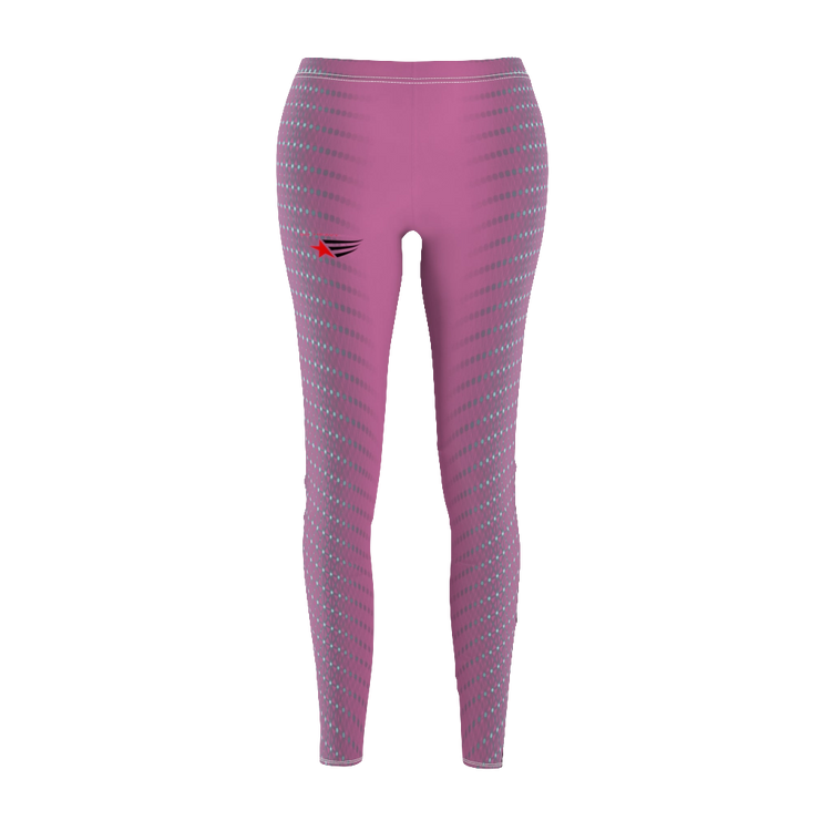 Gymstar Pink-Purple High-Waisted Leggings | Yoga & Lifestyle