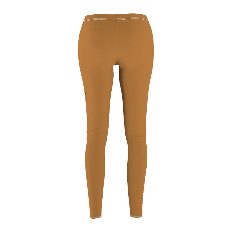 Gymstar Women’s Yoga Leggings Brown | Cut & Sew Fitness & Casual Wear