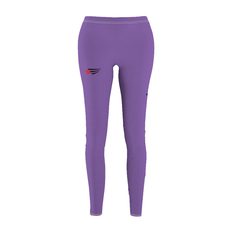 Gymstar Women’s Yoga Leggings Purple | Cut & Sew Fitness & Casual Wear