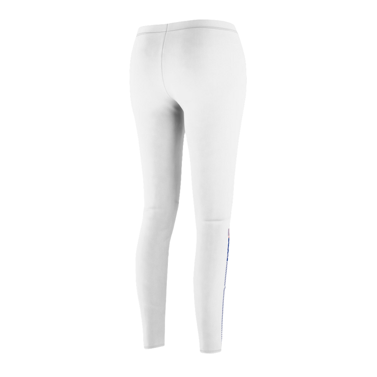 Gymstar Women’s White Leggings | Yoga & Fitness Full-Length Workout Wear