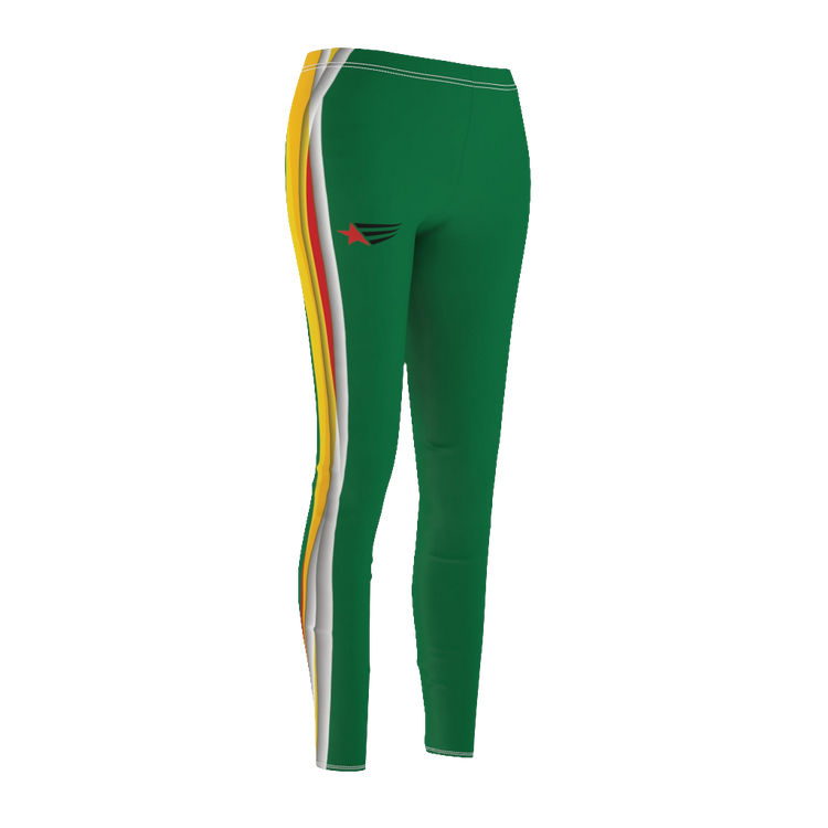 Gymstar Xtreme Women’s Cut & Sew Leggings Green | Yoga, Fitness & Casual Wear