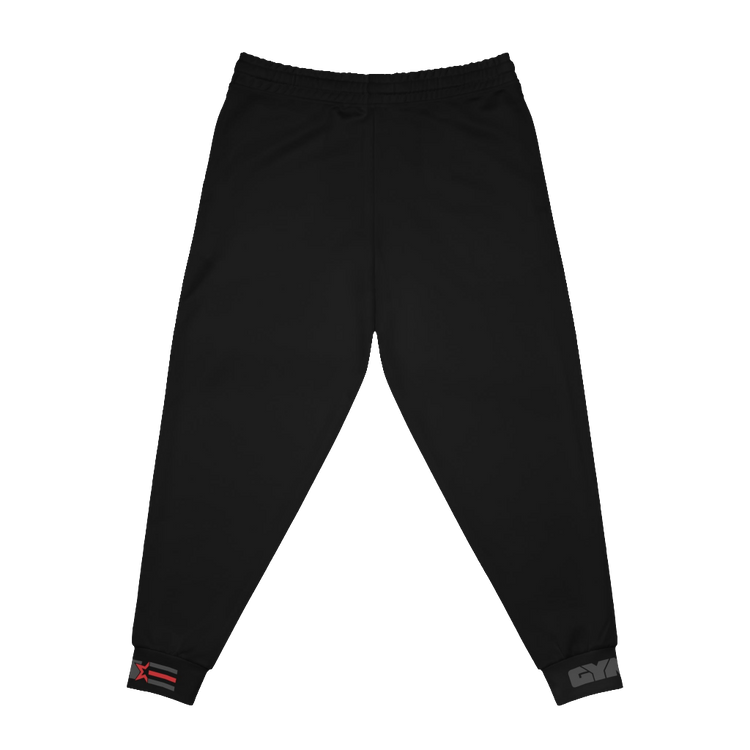 Gymstar Black Fitness Joggers – Athletic Training Pants for Gym