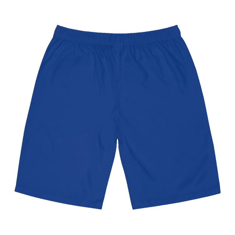 Fitness Men's Board Shorts, Power Lifting, Gymstar in Solid Blue
