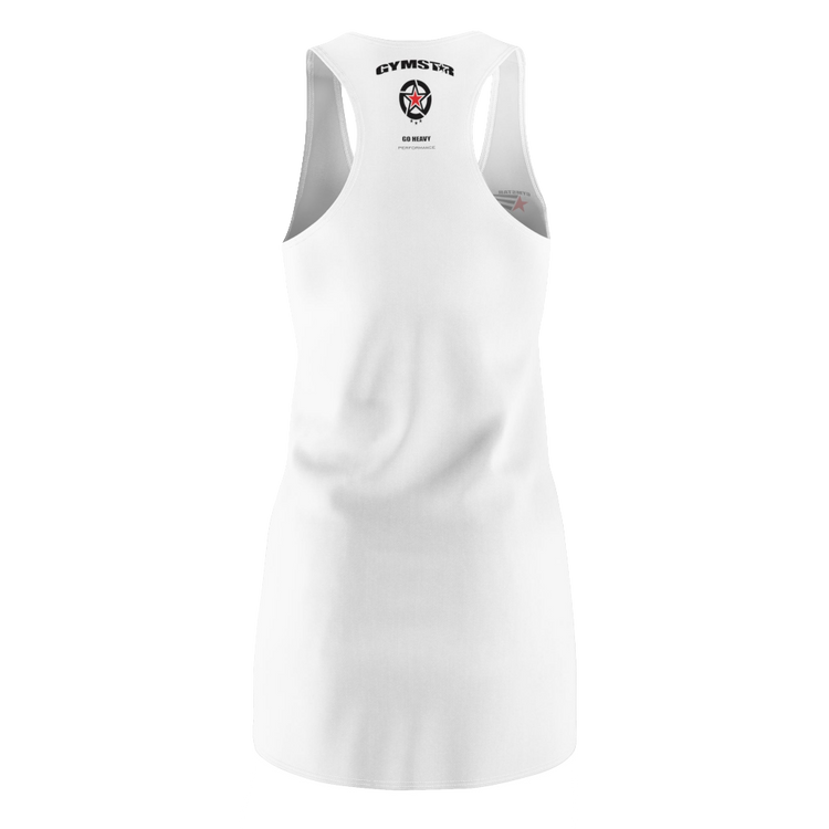 Fitness Shirt, Jogging Shirt, Women's Cut & Sew Racerback Dress (AOP)