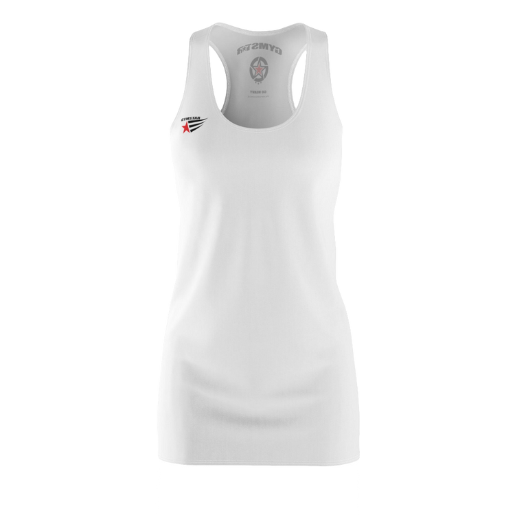 Fitness Shirt, Jogging Shirt, Women's Cut & Sew Racerback Dress (AOP)