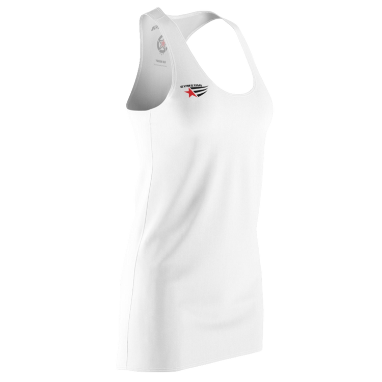 Fitness Shirt, Jogging Shirt, Women's Cut & Sew Racerback Dress (AOP)