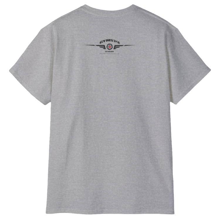 GYMSTAR "British Steel" Bodybuilding T-Shirt - UK Heritage Gym Wear