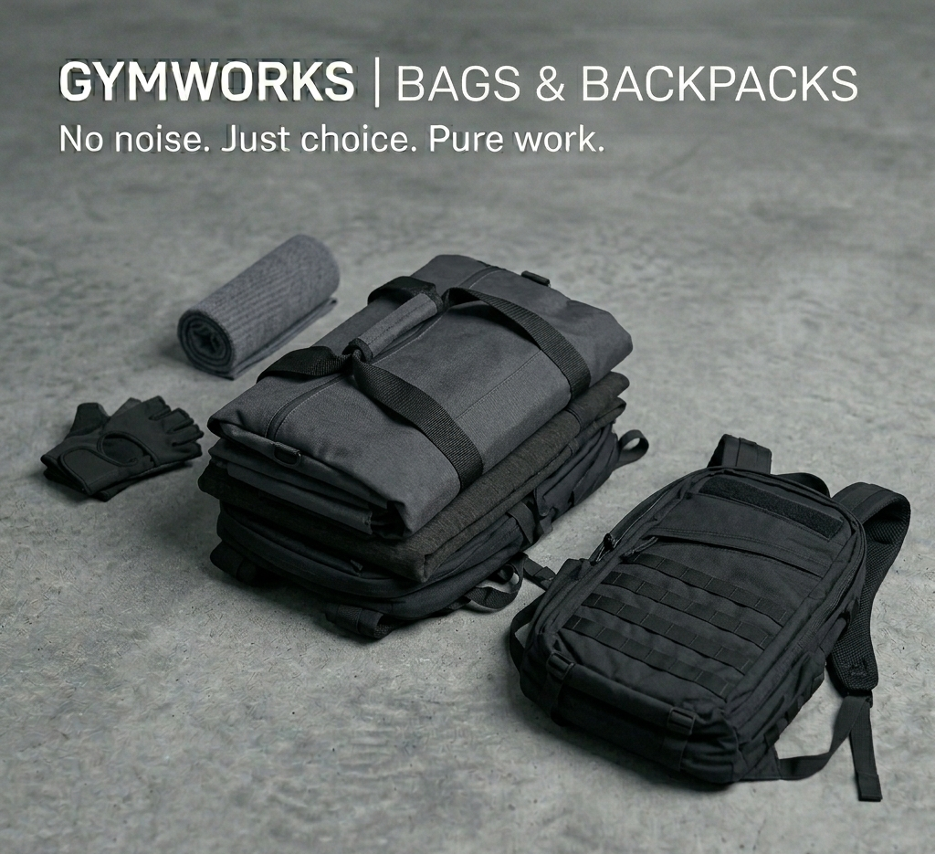 GYMWORKS BAGS AND BACKPACKS