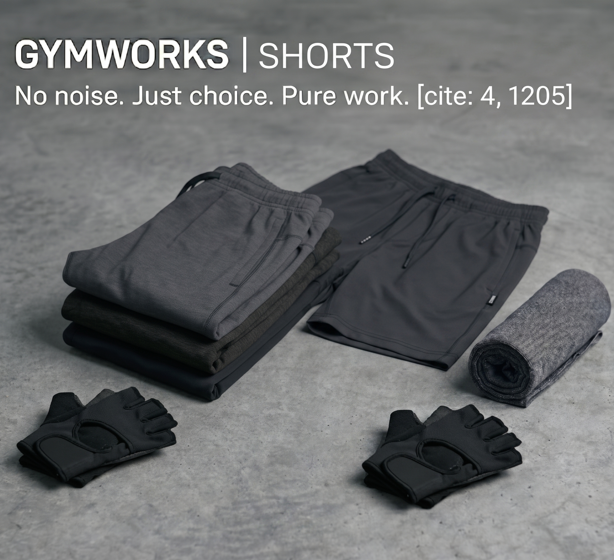 GYMWORKS SHORTS