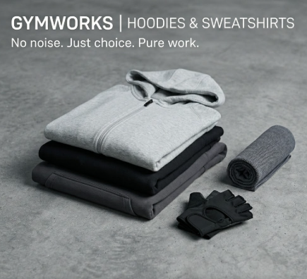 GYMWORKS HOODIES and SWEATSHIRTS