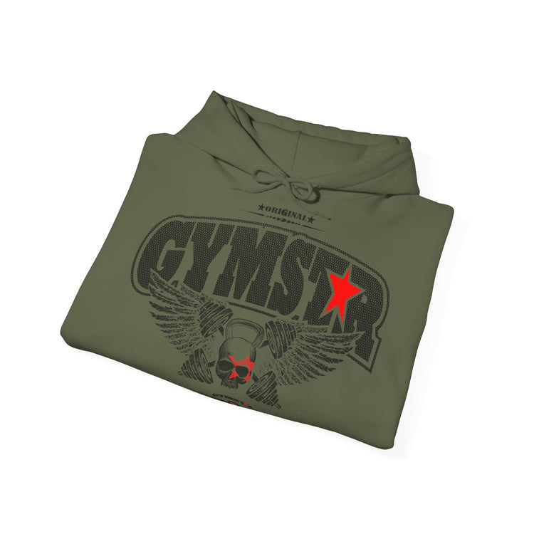 GYMSTAR "Allwinner Eagle" – Premium Vintage Graphic Hoodie